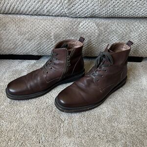John Varvatos Dark Brown Chukka Boots 13M